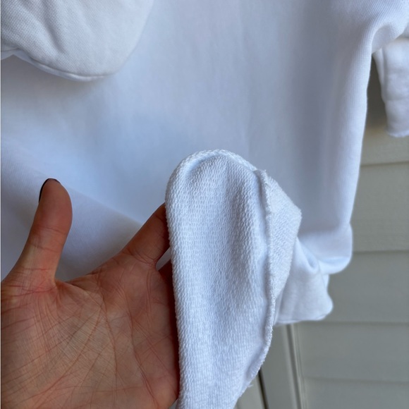 NWT Frank & Eileen Mel Triple Fleece Short Sleeve Hoodie - Picture 6 of 10